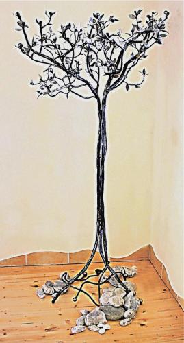 S15 Baum - Edelstahl-Stahl-Rost-200x120cm